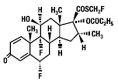 Fluticasone Propionate Structural Formula (52453ecd E2a0 4efe Ad4f E71babebcc8d 01)