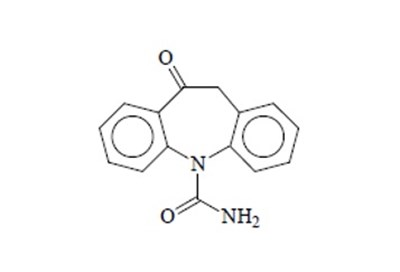 Image Description (Oxycarbazepine Oral Suspension Structure)