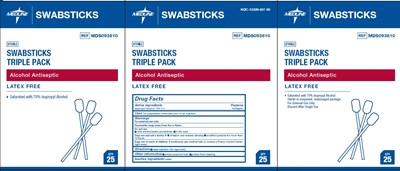 Packagel Label Back Panel (Medline Swabsticks)