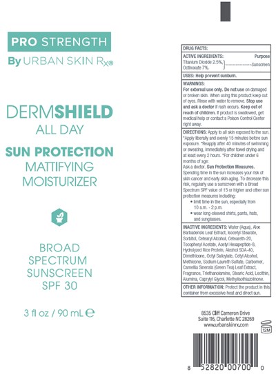 dermshield-01.jpg PRINCIPAL DISPLAY PANEL - 90 mL Tube Label - dermshield 01