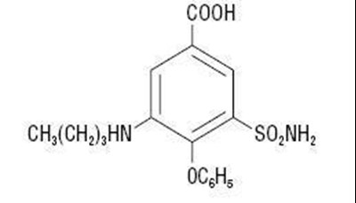 Structural Formula (Bumetanide Injection Usp 1)