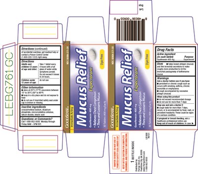 Mucus Relief Label (370   Mucus Relief 1)