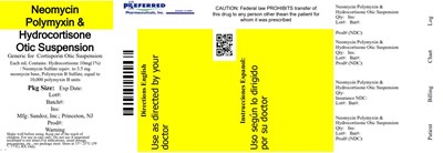 Neomycin Polymyxin  Hydrocortisone Otic Suspension (Carton)
