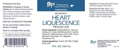 HEART  LIQUESCENCE - Heart Liquescence LBL 12 14
