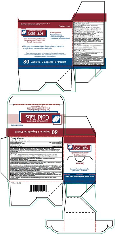 cold-01.jpg Principal Display Panel - 80 Caplet Packet Box - cold 01