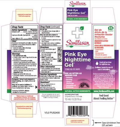 Principal Display Panelsimilasanpink Eyenighttimegel™10 mL/ 0.33 Fl Oz (Pink Eye Nighttime Gel 01)