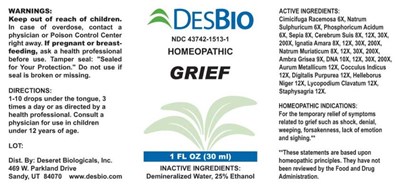 Grief (Dsrt0761 Grief V01)