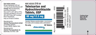 Telmihctz 80 12 5mg
