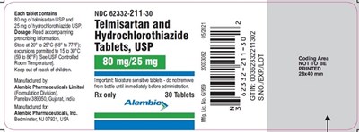 Telmihctz 80 25mg
