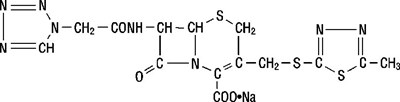 Cefazolin Structural Formula (Image 01)