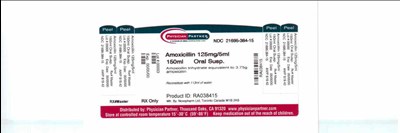 384.jpg 125mg Package Label - 384