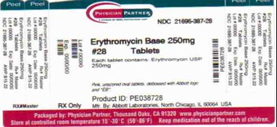 Erythromycin Base 250mg (E83ebf1a 2719 4f52 A47d 3d5af9e8d6f4 02)