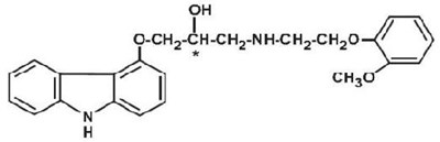 Carvedilol Structure (E843534e 47a2 46e3 92bb D079467be606 01)
