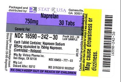 Naprelan 750mg Label Image (Naprelan 750mg Label)