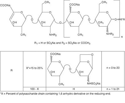 Enoxaparin Sodium Chemical Structure (Image 06)