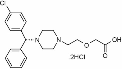 Structure (Levocetirizinestrct)