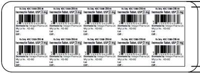 Image Description (Ivermectin 3mg Blister Label)