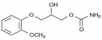 Methocarbamol Structure (Methocarbamol 1)