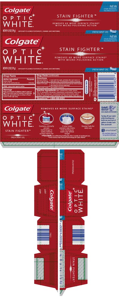 PRINCIPAL DISPLAY PANEL - 119 g Tube Carton - colgate 01