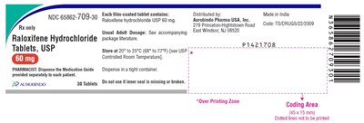 raloxifene-fig2.jpg PACKAGE LABEL-PRINCIPAL DISPLAY PANEL - 60 mg (30 Tablet Bottle) - raloxifene fig2