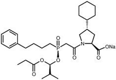Structural Formula For Fosinopril Sodium (E207527c 5edd 44db 83ec F78433c665bf 01)