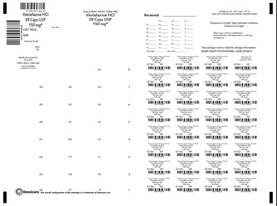 venlafaxine er caps 75 150mg   0093 6