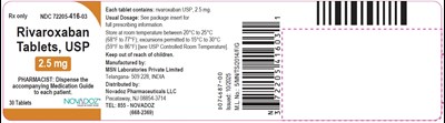 Rivaroxaban-tabs-2-5-mg-30s-cntr-lbl (Rivaroxaban Tabs 2 5 mg 30s Cntr Lbl)