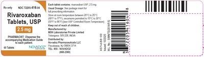 Rivaroxaban-tabs-2-5-mg-60s-cntr-lbl (Rivaroxaban Tabs 2 5 mg 60s Cntr Lbl)