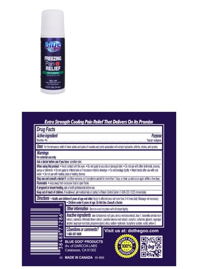 Blue Goo (Blue Goo Freezing Pain Relief 1)