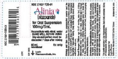 Alinia For Oral Suspension (Label)