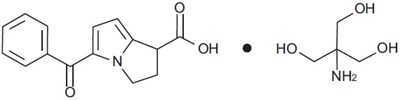 Ketorolac Tromethamine Chemical Structure (Ketorolac Str)