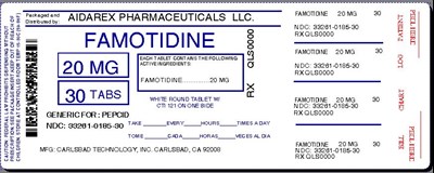 IMAGE LABEL - famotidine 20mg tab for carlsbad 3