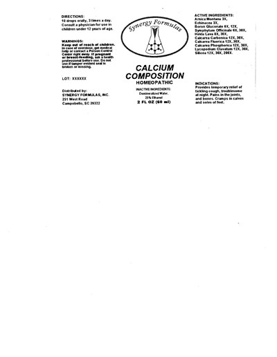Calcium Composition - mm1