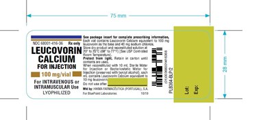 Leucovorin Calcium For Injection rev 1019 - image 01