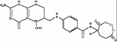 structural formula - leucovorin calcium for injection 1