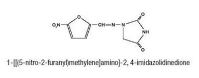 Chemical Structure (Nitrofurantoin Str1)