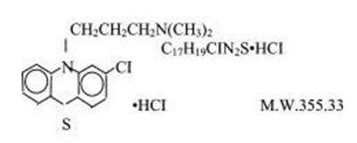 chlorpromazine-hcl-structural-formula.jpg image description - chlorpromazine hcl structural formula