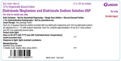 688120case (Shipper Label 120ml Pet)