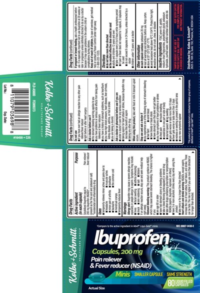 Solubilized Ibuprofen Equal To 200 mg Ibuprofen (nsaid)* (present As The Free Acid And Potassium Salt *nonsteroidal Anti-inflammatory Drug (Ibuprofen 200 mg Mini Softgel Pur 1)