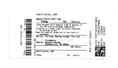 Bottle Label 300 mg - 71610 0371 80