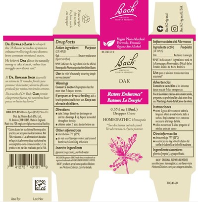 Bach Original Flower Remedies Oak (Oak)