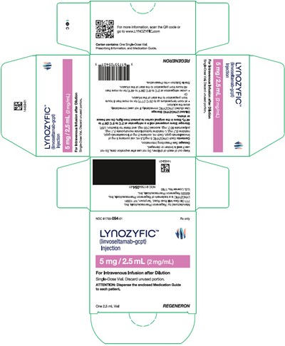 lynozyfic-01.jpg PRINCIPAL DISPLAY PANEL - 5 mg / 2.5 mL Vial Carton - lynozyfic 01