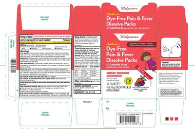 Children's Pain And Fever Dissolve Packs Acetaminophen (Tylenol 01)