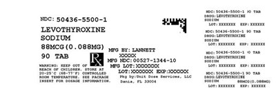 Label Image (50436 5500)