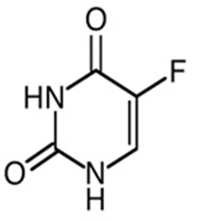 Fluorouracil-Structure.jpg Fiuorouracil-Structure - Fluorouracil Structure