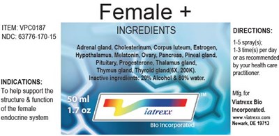 Ingredients (Female Plus50label)