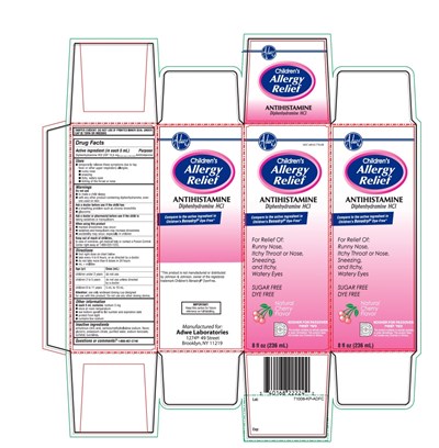 Adwe Dye-free Childrens Allergy (Benadryl 01)