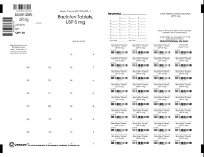 Principal Display Panel (Baclofen Tabs 8518 2)