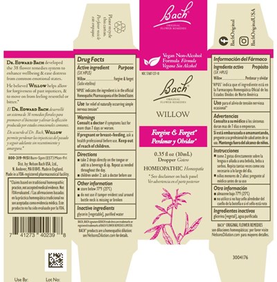 Bach Original Flower Remedies Willow (Willow)