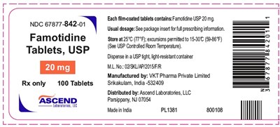Famotidine-20mg-100tab (Famotidine 20mg 100tab)